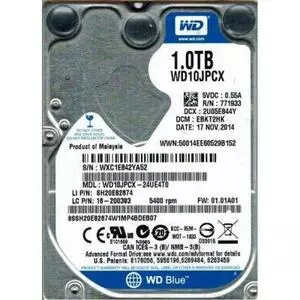 Жесткий диск для ноутбука 2.5" 1TB WD (WD10JPCX)