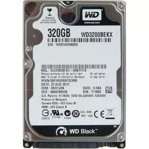 Жесткий диск для ноутбука 2.5" 320GB WD (#WD3200BEKX-FR#)