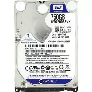Жесткий диск для ноутбука 2.5" 750GB WD (#WD7500BPVX-FR#)