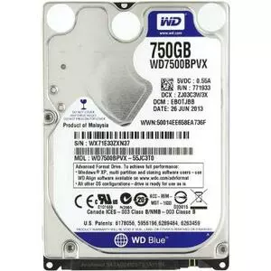 Жесткий диск для ноутбука 2.5" 750GB WD (#WD7500BPVX-FR#) Жесткий диск для ноутбука 2.5" 750GB WD (#WD7500BPVX-FR#)