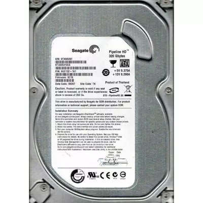 Жесткий диск 3.5"  320Gb Seagate (# ST3320310CS #)