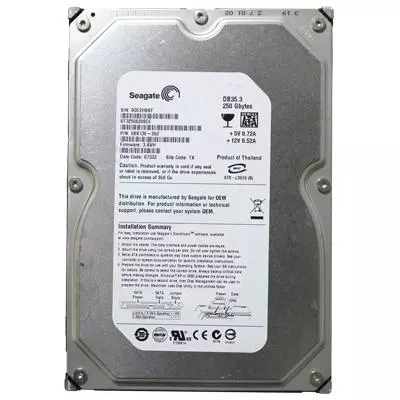 Жесткий диск 3.5"  250Gb Seagate (# ST3250820SCE #)