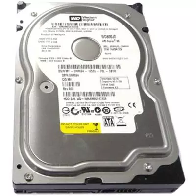 Жесткий диск 3.5"  80Gb WD (# WD800JD #)