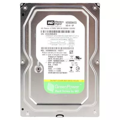 Жесткий диск 3.5"  500Gb WD (#WD5000AVCS#)