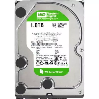 Жесткий диск 3.5" 1TB WD (#WD10EACS#)