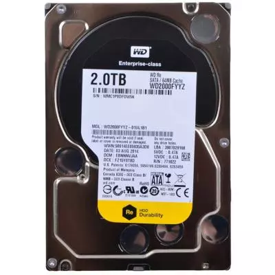 Жесткий диск 3.5" 2TB WD (#WD2000FYYZ#)