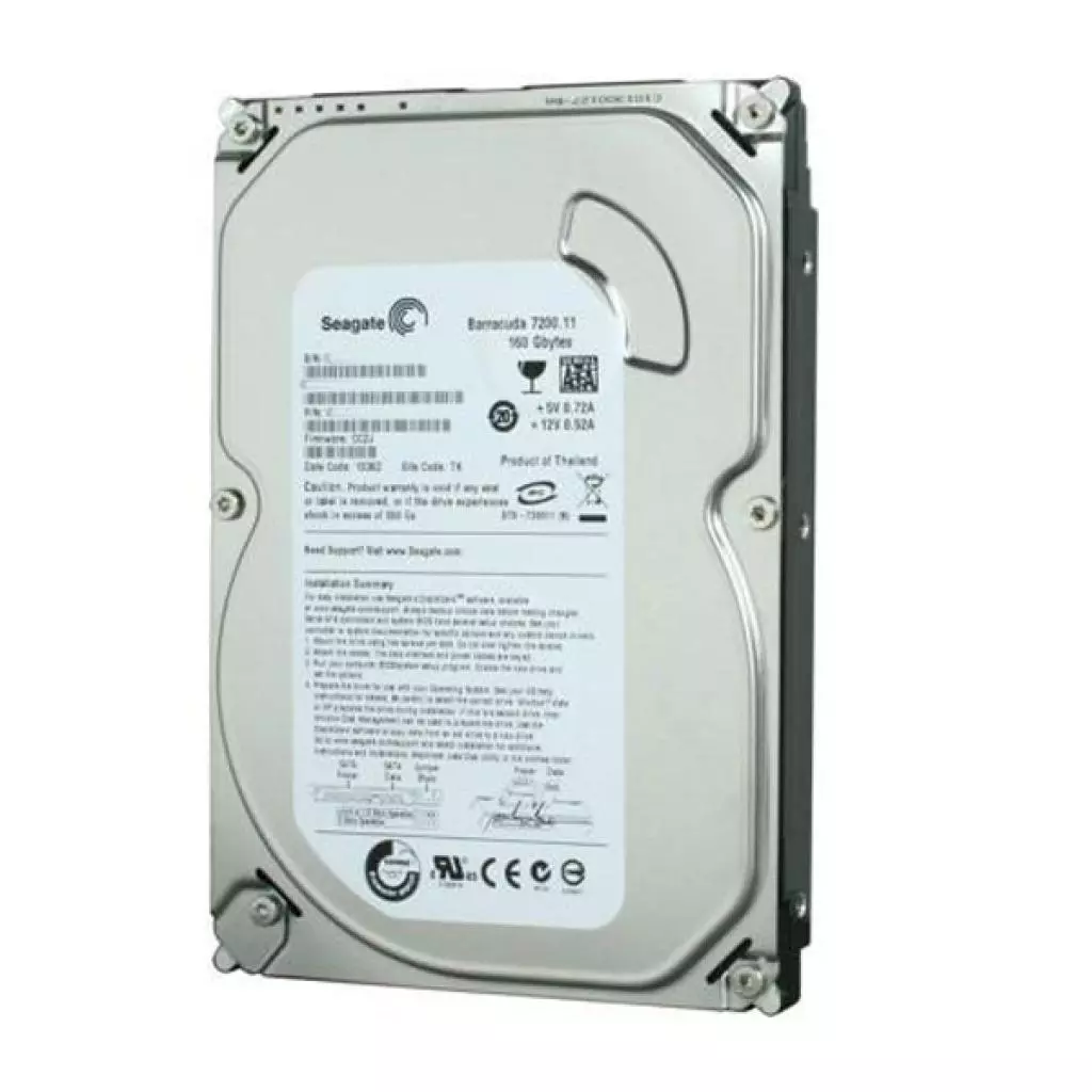 Жесткий диск 3.5"  160Gb Seagate (# ST3160813AS #)