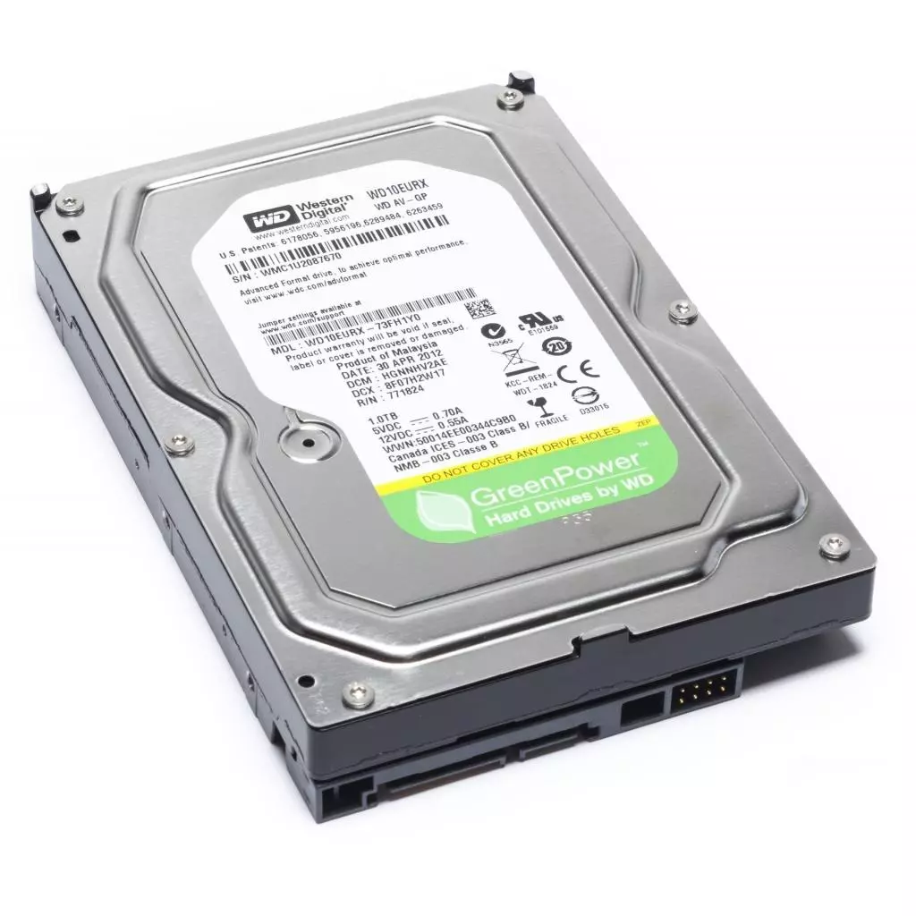 Жесткий диск 3.5" 1TB WD (# WD10EURX #)