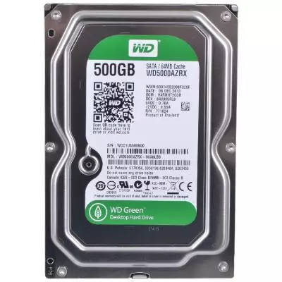 Жесткий диск 3.5"  500Gb WD (#WD5000AZRX-FR#)