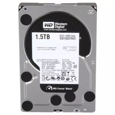 Жесткий диск 3.5" 1.5TB WD (#WD1502FAEX-FR#)