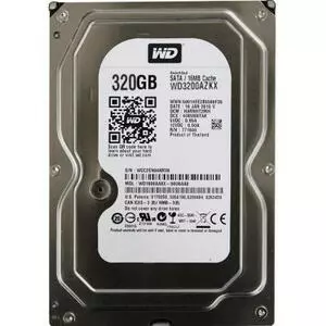 Жесткий диск 3.5"  320Gb WD (# WD3200AZKX-FR #)