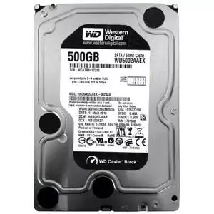 Жесткий диск 3.5"  500Gb WD (#WD5002AAEX-FR#)