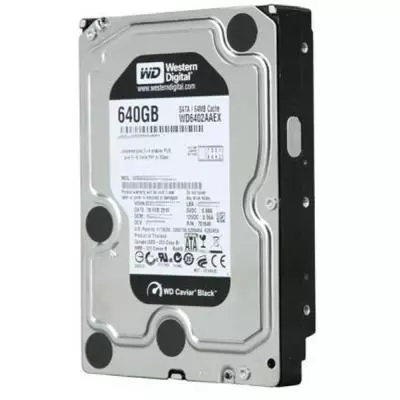Жесткий диск 3.5"  640Gb WD (#WD6402AAEX-FR#) - 1 Жесткий диск 3.5"  640Gb WD (#WD6402AAEX-FR#) - 1