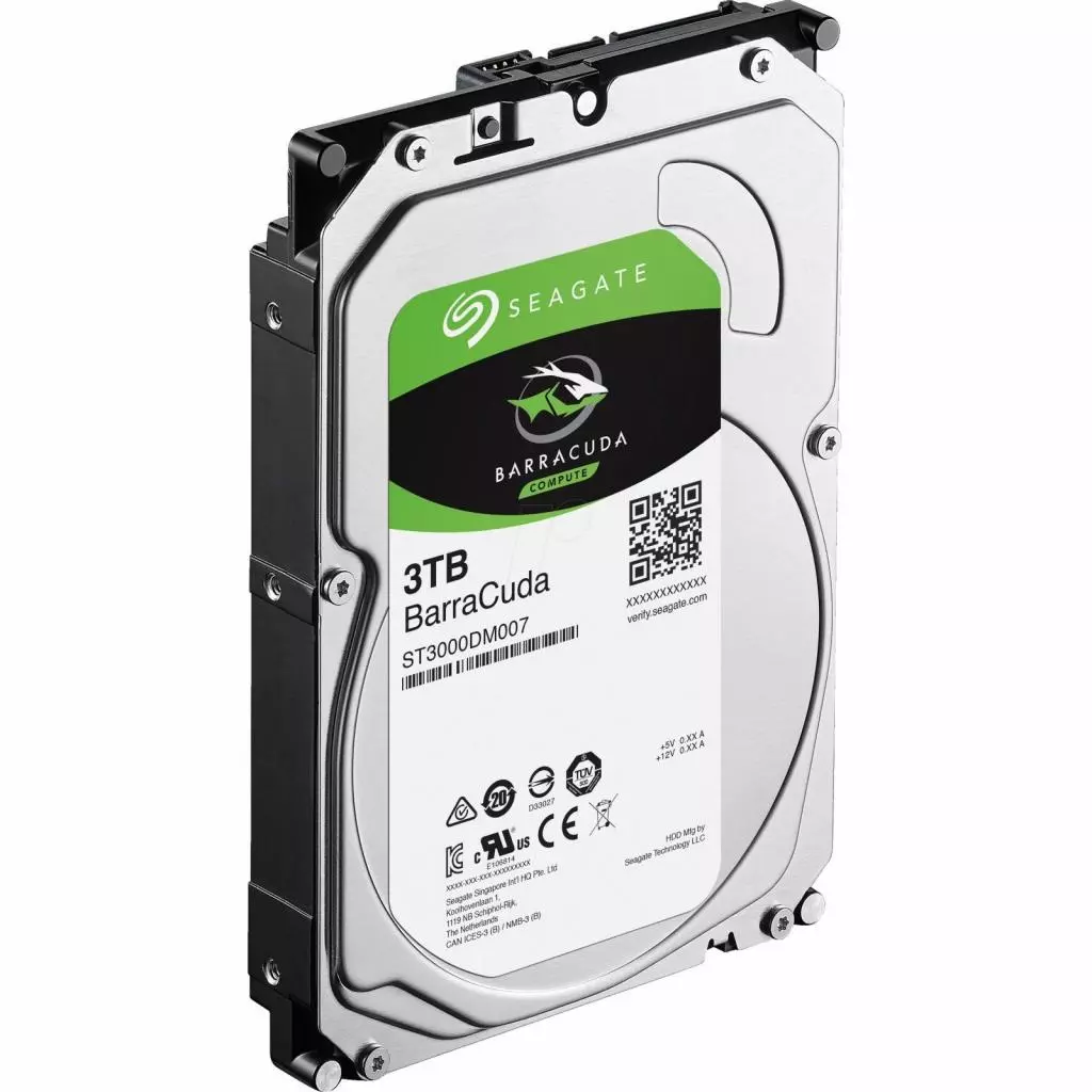 Жесткий диск 3.5" 3TB Seagate (# 1WY10G-899 / ST3000DM007-FR-WL#) - 1 Жесткий диск 3.5" 3TB Seagate (# 1WY10G-899 / ST3000DM007-FR-WL#) - 1