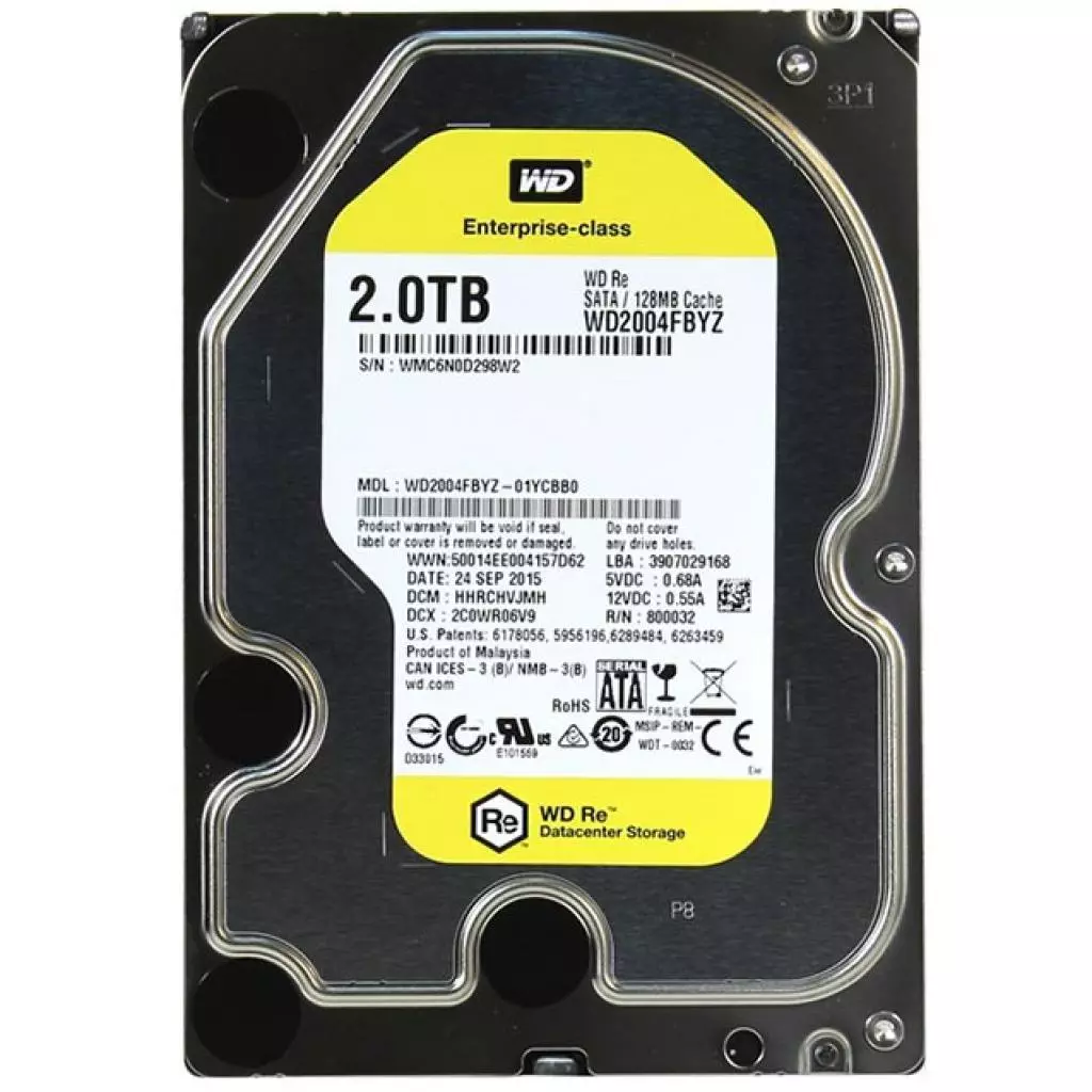 Жесткий диск 3.5" 2TB WD (#WD2004FBYZ-FR#)