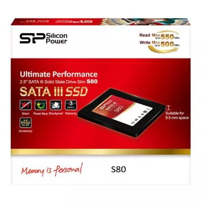 Накопитель SSD 2.5" 120GB Silicon Power (SP120GBSS3S80S26) - 1 Накопитель SSD 2.5" 120GB Silicon Power (SP120GBSS3S80S26) - 1