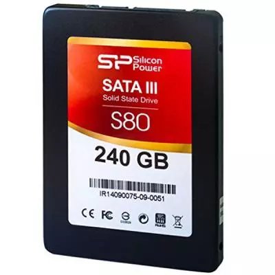 Накопитель SSD 2.5" 240GB Silicon Power (SP240GBSS3S80S26) - 1 Накопитель SSD 2.5" 240GB Silicon Power (SP240GBSS3S80S26) - 1
