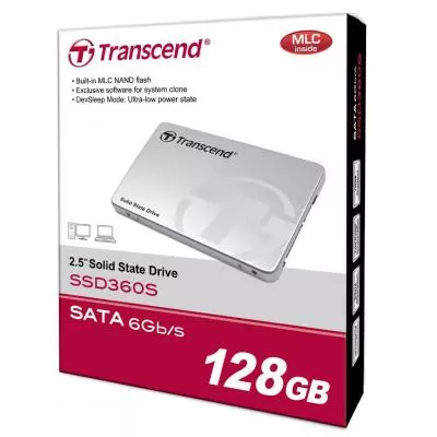 Накопитель SSD 2.5" 128GB Transcend (TS128GSSD360S) - 4 Накопитель SSD 2.5" 128GB Transcend (TS128GSSD360S) - 4