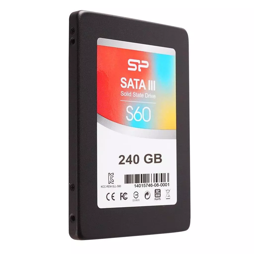 Накопитель SSD 2.5" 240GB Silicon Power (SP240GBSS3S60S27) - 1 Накопитель SSD 2.5" 240GB Silicon Power (SP240GBSS3S60S27) - 1