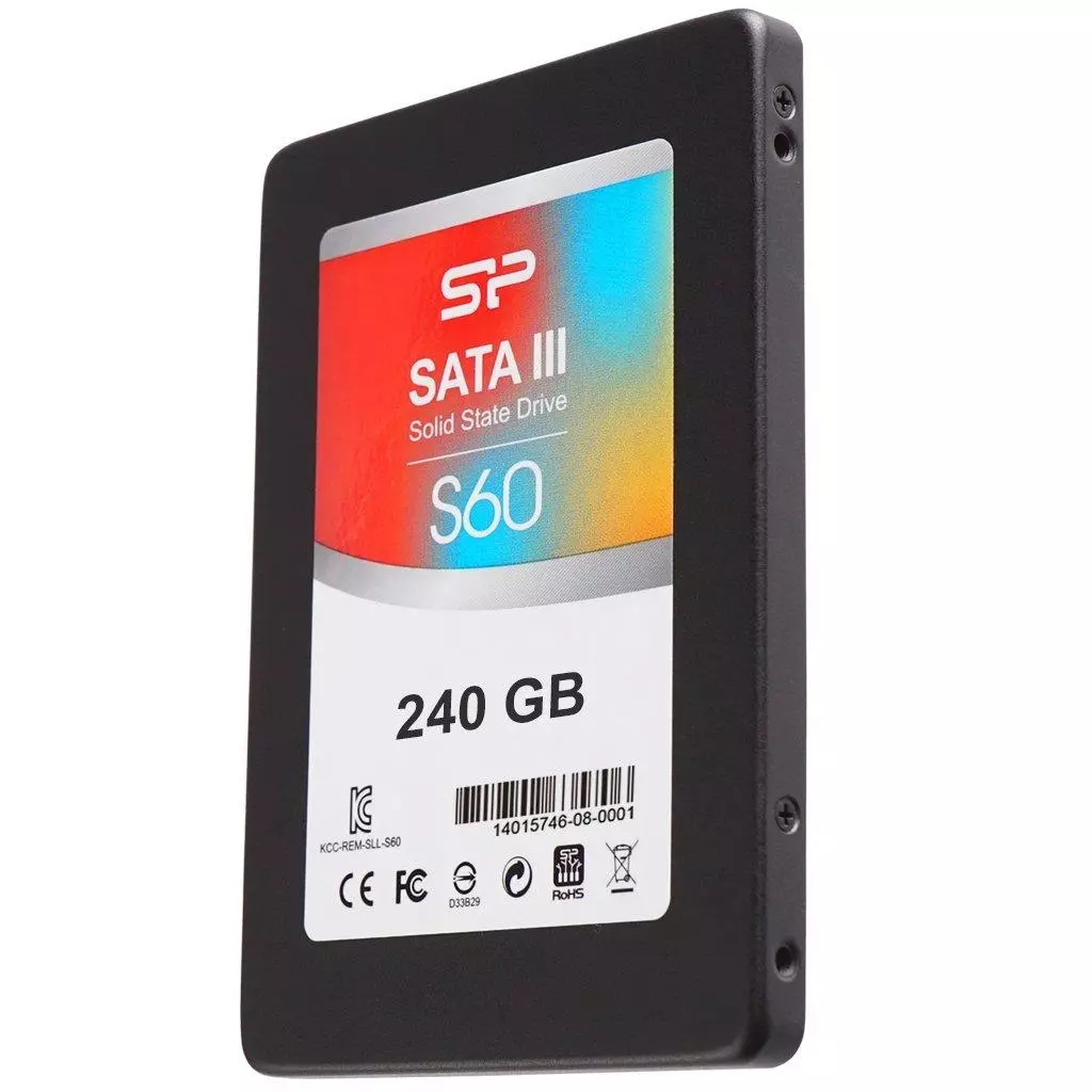 Накопитель SSD 2.5" 240GB Silicon Power (SP240GBSS3S60S27) - 2 Накопитель SSD 2.5" 240GB Silicon Power (SP240GBSS3S60S27) - 2