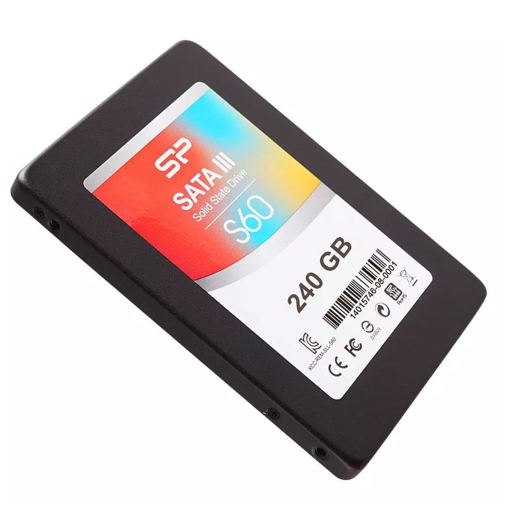Накопитель SSD 2.5" 240GB Silicon Power (SP240GBSS3S60S27) - 3 Накопитель SSD 2.5" 240GB Silicon Power (SP240GBSS3S60S27) - 3