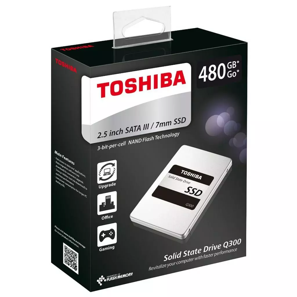 Накопитель SSD 2.5" 480GB Toshiba (HDTS848EZSTA) - 3 Накопитель SSD 2.5" 480GB Toshiba (HDTS848EZSTA) - 3