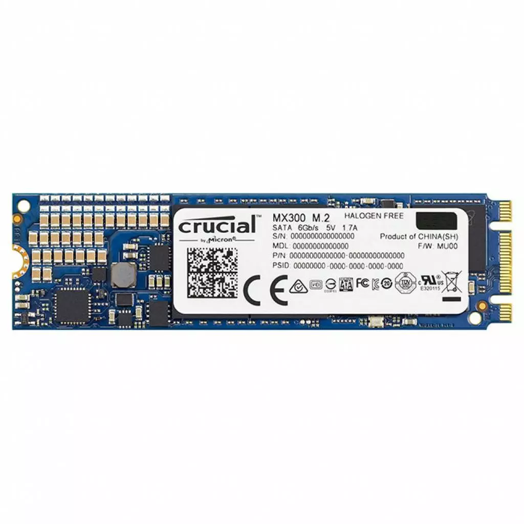 Накопитель SSD M.2 2280 1.05TB Micron (CT1050MX300SSD4)