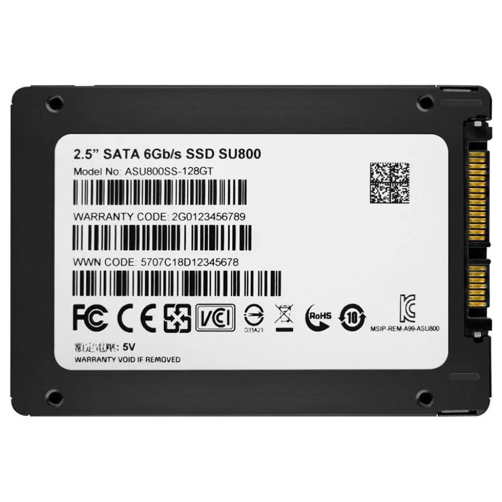 Накопитель SSD 2.5" 128GB ADATA (ASU800SS-128GT-C) - 4 Накопитель SSD 2.5" 128GB ADATA (ASU800SS-128GT-C) - 4