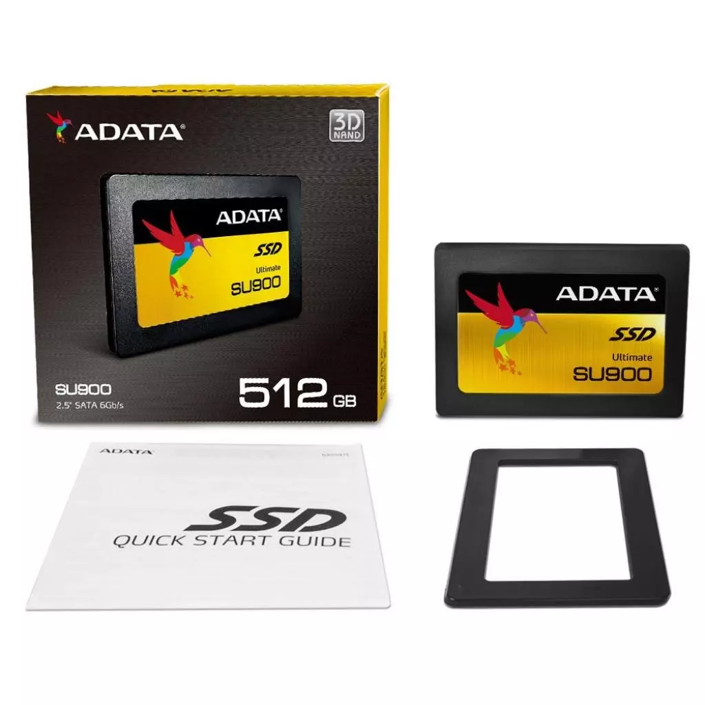 Накопитель SSD 2.5" 512GB ADATA (ASU900SS-512GM-C) - 3 Накопитель SSD 2.5" 512GB ADATA (ASU900SS-512GM-C) - 3