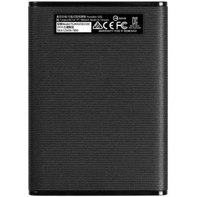 Накопитель SSD USB 3.1 120GB Transcend (TS120GESD220C) - 1