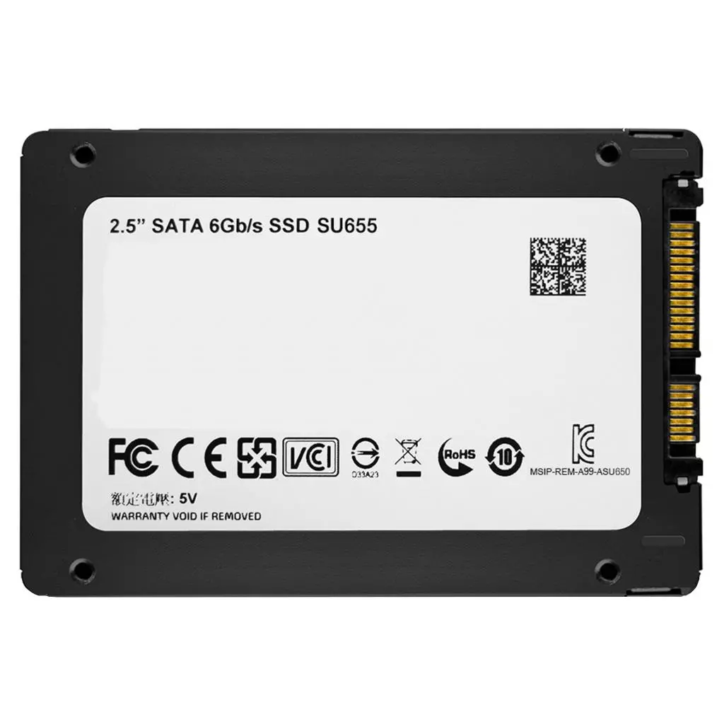 Накопитель SSD 2.5" 120GB ADATA (ASU655SS-120GT-C) - 4 Накопитель SSD 2.5" 120GB ADATA (ASU655SS-120GT-C) - 4