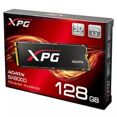 Накопитель SSD M.2 2280 128GB ADATA (ASX8000NPC-128GM-C) - 7