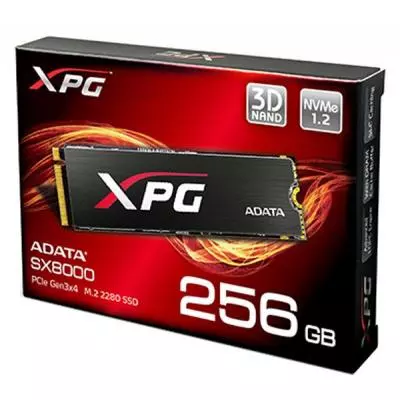 Накопитель SSD M.2 2280 256GB ADATA (ASX8000NPC-256GM-C) - 7