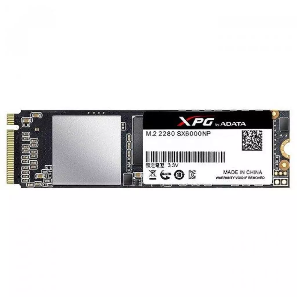 Накопитель SSD M.2 2280 256GB ADATA (ASX6000NP-256GT-C)