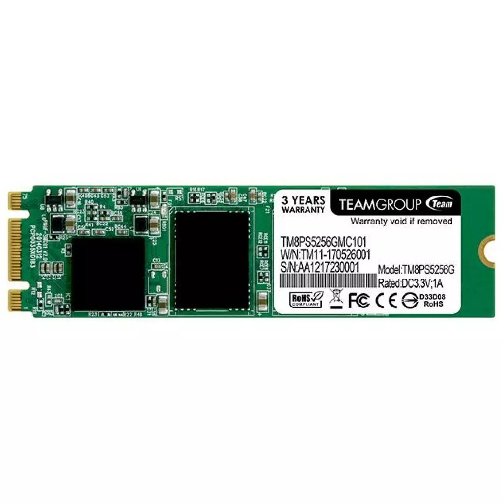 Накопитель SSD M.2 2280 256GB Team (TM8PS5256GMC101)