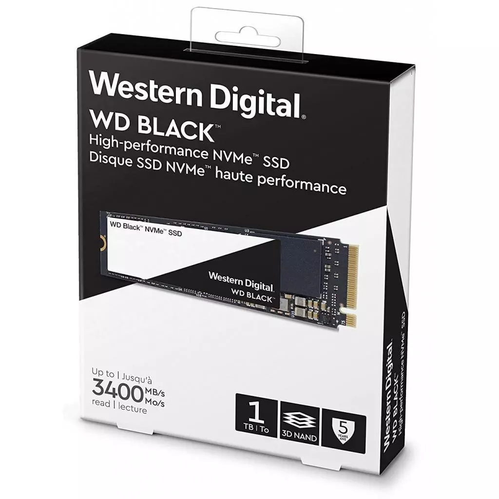 Накопитель SSD M.2 2280 1TB WD (WDS100T2X0C) - 2 Накопитель SSD M.2 2280 1TB WD (WDS100T2X0C) - 2