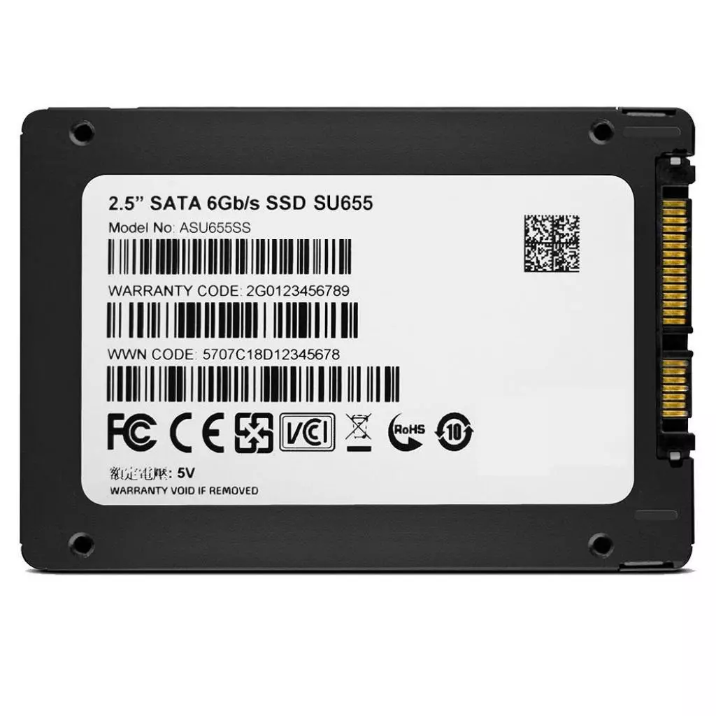 Накопитель SSD 2.5" 240GB ADATA (ASU655SS-240GT-R) - 3
