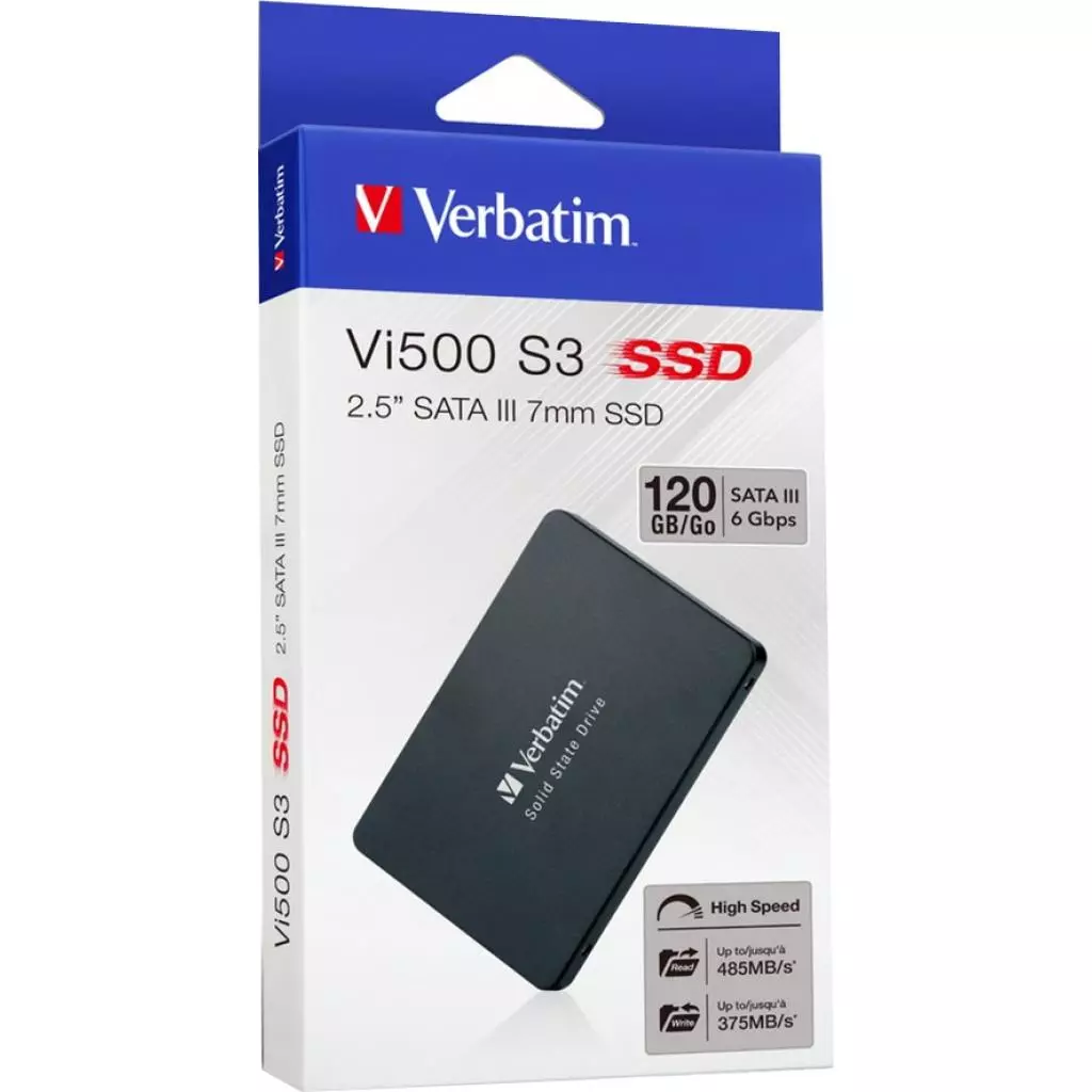 Накопитель SSD 2.5" 120GB Verbatim (70022) - 5 Накопитель SSD 2.5" 120GB Verbatim (70022) - 5