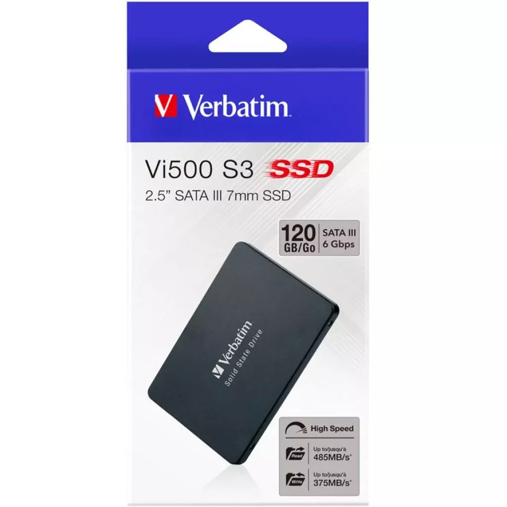 Накопитель SSD 2.5" 120GB Verbatim (70022) - 6 Накопитель SSD 2.5" 120GB Verbatim (70022) - 6