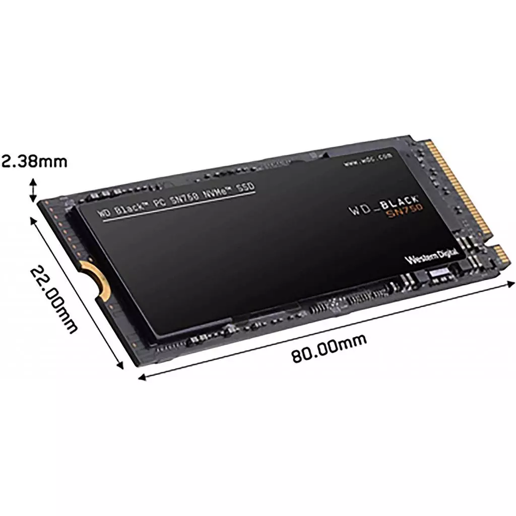 Накопитель SSD M.2 2280 2TB WD (WDS200T3X0C) - 5 Накопитель SSD M.2 2280 2TB WD (WDS200T3X0C) - 5