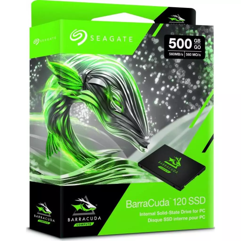 Накопитель SSD 2.5" 500GB Seagate (ZA500CM10003) - 5 Накопитель SSD 2.5" 500GB Seagate (ZA500CM10003) - 5