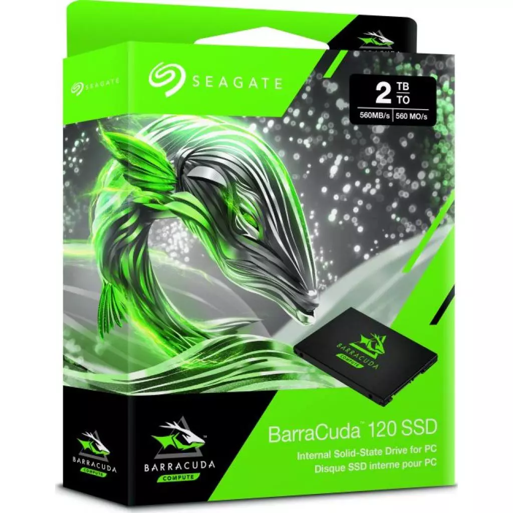 Накопитель SSD 2.5" 2TB Seagate (ZA2000CM10003) - 5 Накопитель SSD 2.5" 2TB Seagate (ZA2000CM10003) - 5
