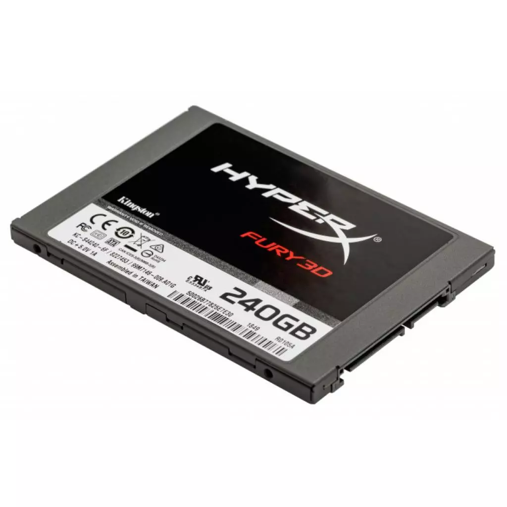 Накопитель SSD 2.5" 240GB HyperX (KC–S44240–6F) - 2