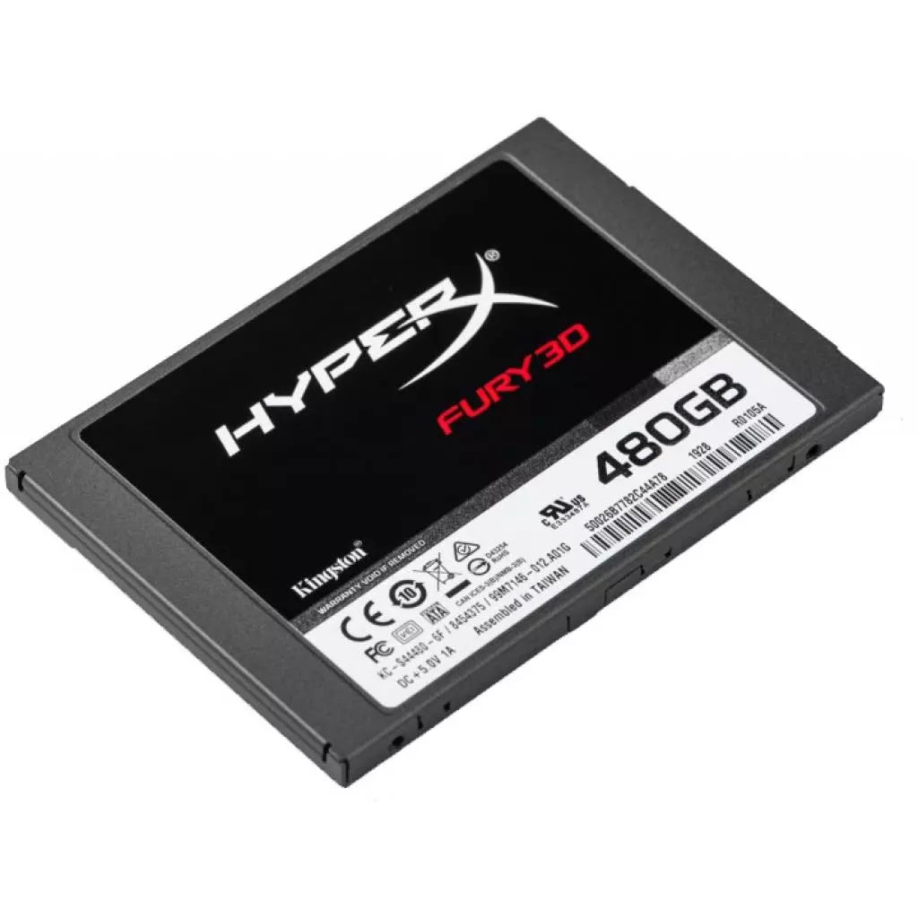 Накопитель SSD 2.5" 480GB HyperX (KC-S44480-6F) - 1