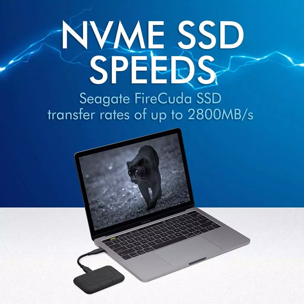 Накопитель SSD Thunderbolt 3 2TB LaCie (STHZ2000800) - 1