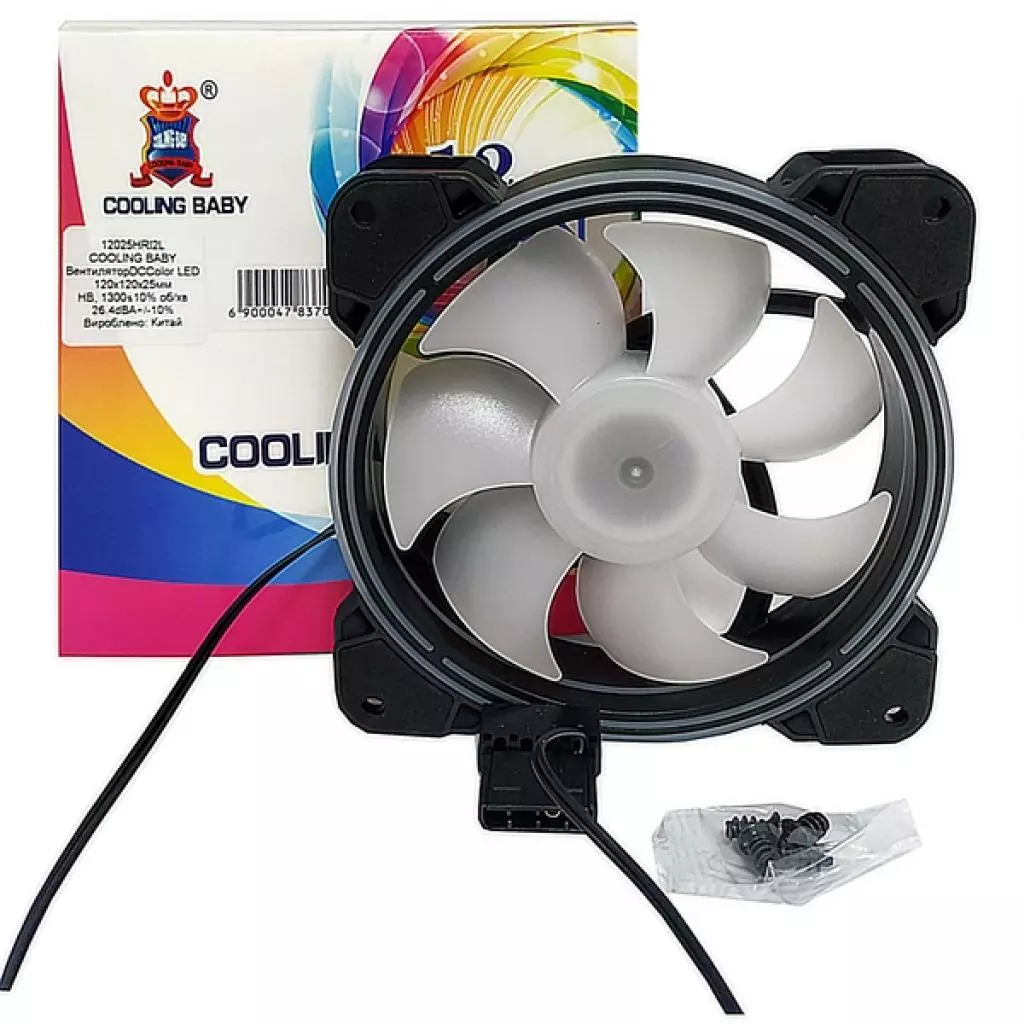 Кулер для корпуса Cooling Baby 12025HRI2L - 1 Кулер для корпуса Cooling Baby 12025HRI2L - 1