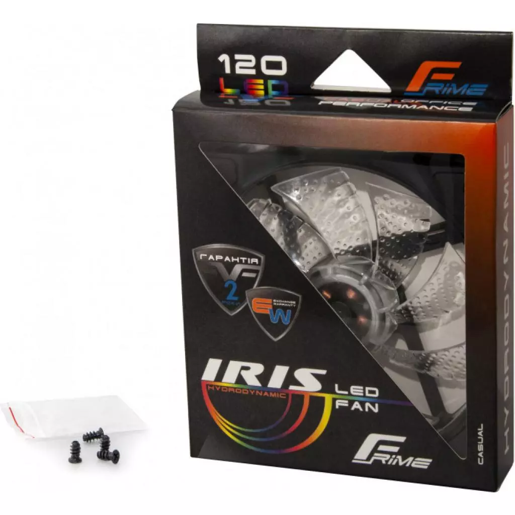 Кулер для корпуса Frime Iris LED Fan 15LED Azure (FLF-HB120A15) - 2 Кулер для корпуса Frime Iris LED Fan 15LED Azure (FLF-HB120A15) - 2