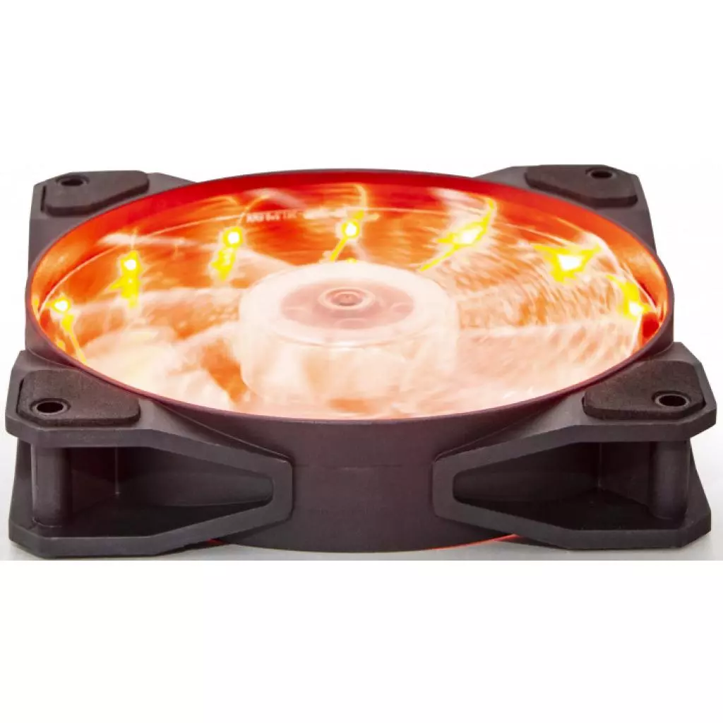 Кулер для корпуса Frime Iris LED Fan 15LED Orange (FLF-HB120O15) - 1 Кулер для корпуса Frime Iris LED Fan 15LED Orange (FLF-HB120O15) - 1