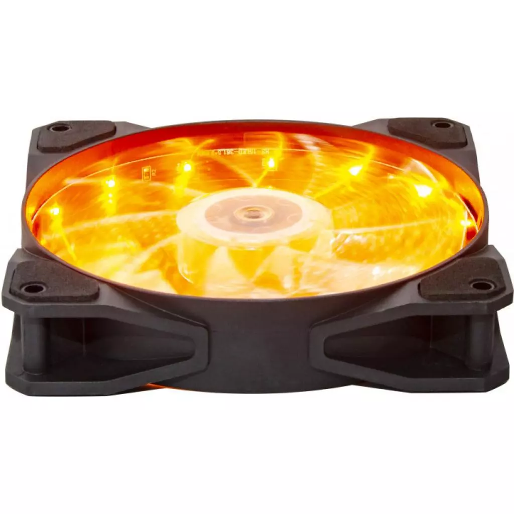 Кулер для корпуса Frime Iris LED Fan 15LED Yellow (FLF-HB120Y15) - 1 Кулер для корпуса Frime Iris LED Fan 15LED Yellow (FLF-HB120Y15) - 1