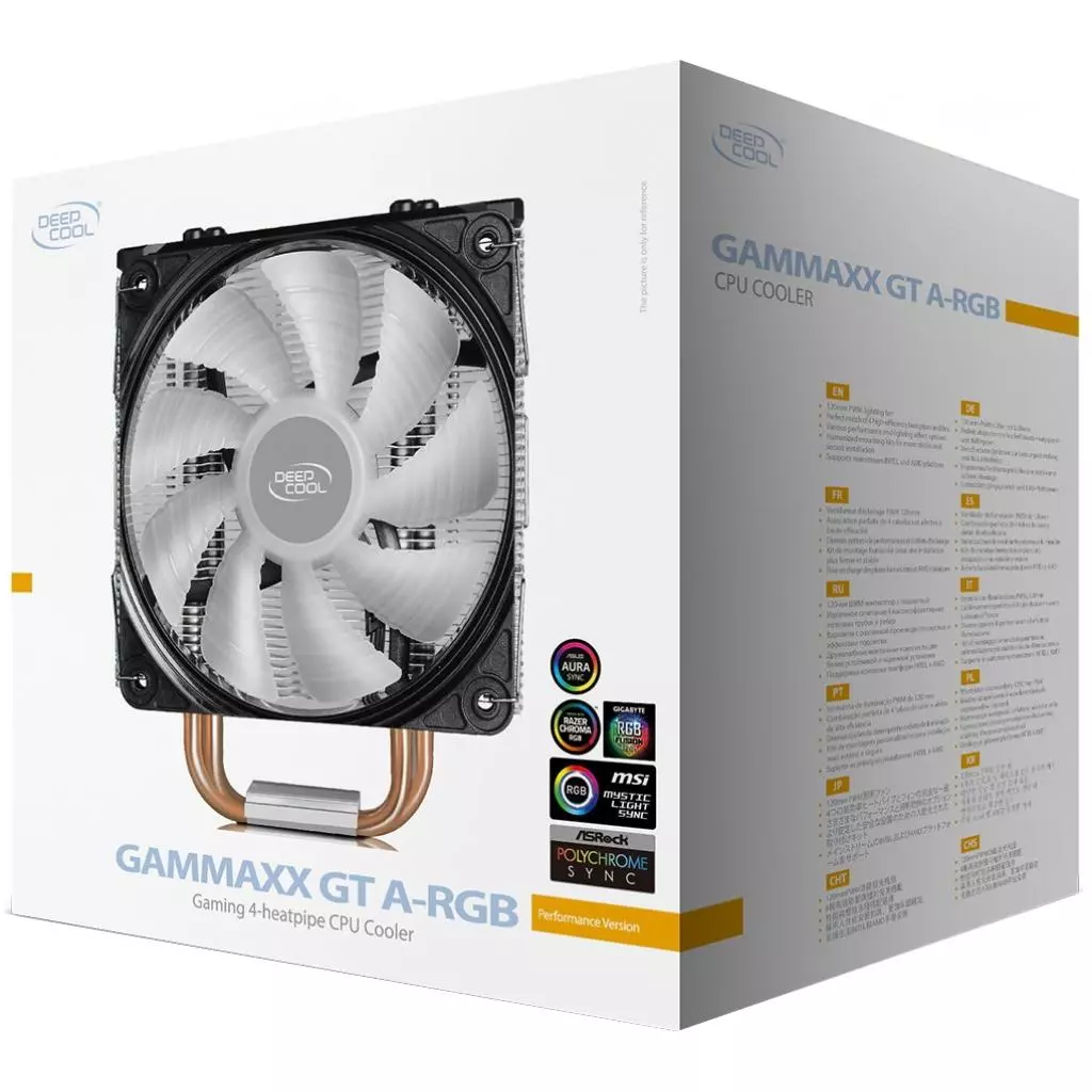 Кулер для процессора Deepcool GAMMAXX GT A-RGB - 3 Кулер для процессора Deepcool GAMMAXX GT A-RGB - 3